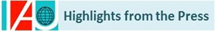 IAU Highlights from the Press logo
