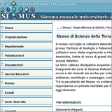 Immagine sito web Museo di Scienze della Terra