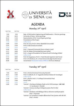 Locandina Kick-off meeting