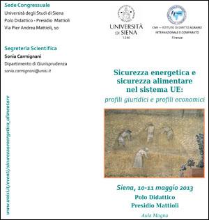 Brochure convegno sicurezza energetica