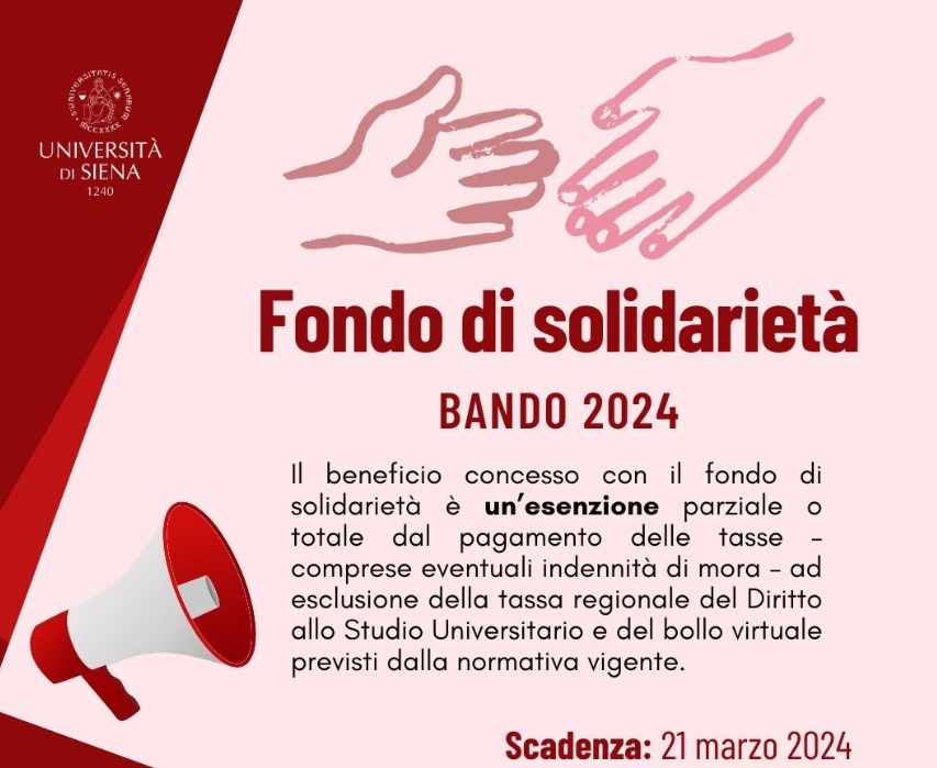 Come Scrivere Un Messaggio Di Solidarietà Fondo di solidarietà 2024: aperto il bando | Università degli Studi di