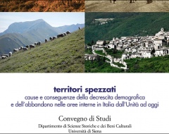 convegno "Territori spezzati" convegno "Territori spezzati"