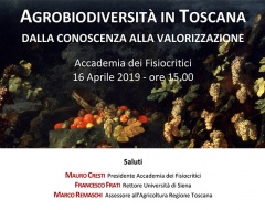 Agrobiodiversità in Toscana Agrobiodiversità in Toscana