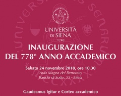 Inaugurazione del 778° anno accademico