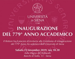 Inaugurazione del 779° anno accademico