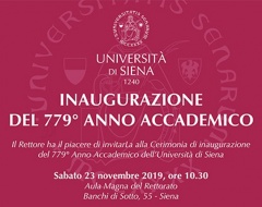 Inaugurazione del 779° anno accademico Inaugurazione del 779° anno accademico