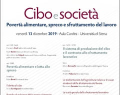 Convegno "Cibo società" Convegno "Cibo società"