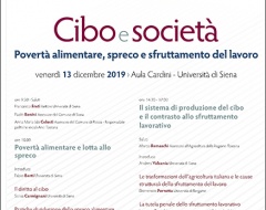 Convegno "Cibo società"