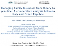 Seminario "Managing Family Business" Seminario "Managing Family Business"