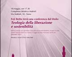 "Teologia della liberazione e sostenibilità"