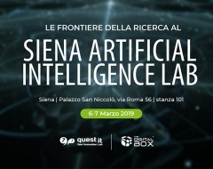 Le frontiere della ricerca al Siena artificial intelligence lab Le frontiere della ricerca al Siena artificial intelligence lab