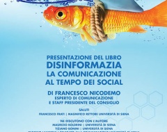 Presentazione libro "Disinformazia. la comunicazione al tempo dei social"