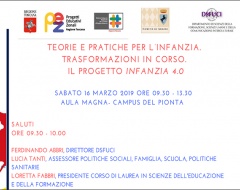 Teorie e pratiche per l'infanzia. Trasformazioni in corso Teorie e pratiche per l'infanzia. Trasformazioni in corso