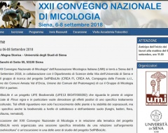 XXII convegno nazionale di Micologia