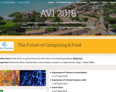 international Conference on Advanced Visual Interfaces international Conference on Advanced Visual Interfaces