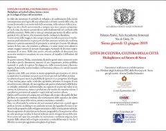 Città di cultura, cultura della città Città di cultura, cultura della città