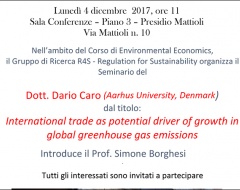 Seminario International trade