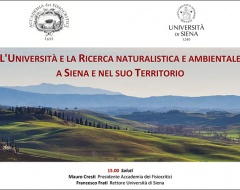 Convegno "L'università e la ricerca naturalistica