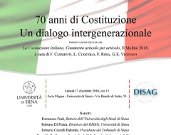 convegno 70 anni di Costituzione