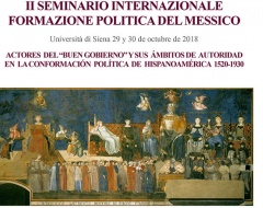 II seminario internazionale "Formazione politica del Messico"