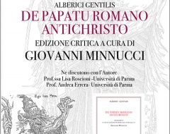 Presentazione dell'edizione critica "De papatu Romano Antichristo" Presentazione dell'edizione critica "De papatu Romano Antichristo"
