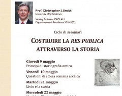 Seminari "Costruire la Res Publica attraverso la storia" Seminari "Costruire la Res Publica attraverso la storia"