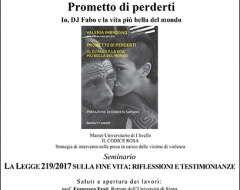 Seminario "La legge 219/2017 sulla fine vita: riflessioni e testimonianze"