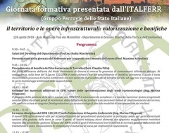 Il territorio e le opere infrastrutturali Il territorio e le opere infrastrutturali