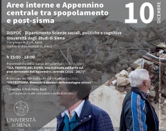 Aree interne e Appennino centrale tra spopolamento e post-sisma Aree interne e Appennino centrale tra spopolamento e post-sisma