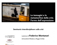Seminario "Le immagini e le metamorfosi della crisi" Seminario "Le immagini e le metamorfosi della crisi"