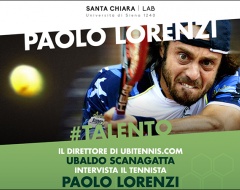 Incontro con il tennista Paolo Lorenzi