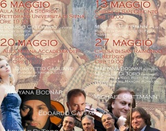 rassegna di concerti di musica classica "MusicaSiena 2017"
