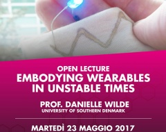 Open lecture: "Embodying wearables in unstable times"