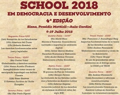 Summer School in “Democracia e Desenvolvimento” Summer School in “Democracia e Desenvolvimento”