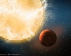 Rappresentazione artistica di un pianeta extrasolare