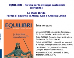 Presentazione di "Equilibri" Presentazione di "Equilibri"