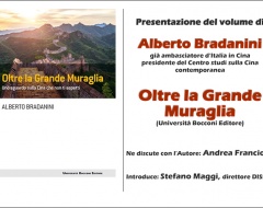 Presentazione del volume "Oltre la Grande Muraglia"