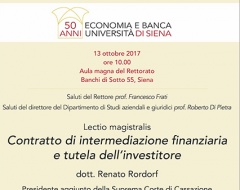 lectio magistralis Renato Rordorf