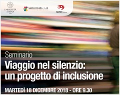 Seminario: “Viaggio nel silenzio: un progetto di inclusione”