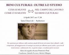 Beni culturali: oltre lo studio
