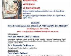 Seminario "Risvolti medico-giuridici: cambia la professione del medico?"