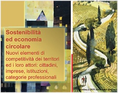"Sostenibilità e economia circolare" - 5 settembre ore 15.30 Castelnuovo Berardenga