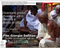 Lezione inaugurale del prof. Pier Giorgio Solinas