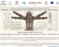  “I robot e l’androide di Leonardo da Vinci"