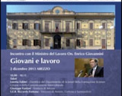 incontro con il ministro del Lavoro Giovannini