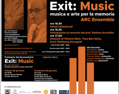 Exit: Music - Musica e arte per la memoria Exit: Music - Musica e arte per la memoria