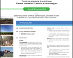 "Nuove tecnologie in agricoltura"