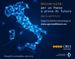 “Università: per un Paese a prova di futuro” “Università: per un Paese a prova di futuro”
