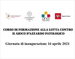 Giornata inaugurale del corso di formazione contro il gioco d'azzardo Giornata inaugurale del corso di formazione contro il gioco d'azzardo