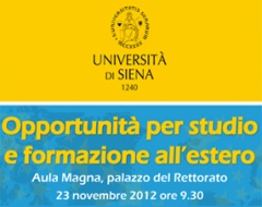 Immagine opportunità per studio e formazione all'estero